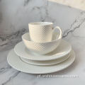 Conjunto de jantar de cerâmica personalizado Glaze Dinnerware Stoneware